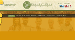 Desktop Screenshot of countryclubdentalcp.com